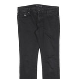 WHISTLES Womens Jeans Black Slim Skinny Denim W30 L30 Zip Cotton Blend