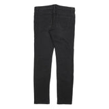 WHISTLES Womens Jeans Black Slim Skinny Denim W30 L30 Zip Cotton Blend