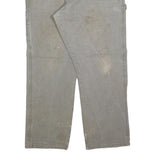 DICKIES Mens Regular Fit Grey Cotton Blend Jeans W36 L32 Workwear Classic