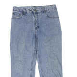 JCC Womens Blue Regular Fit Straight Denim Medium Wash Jeans W34 L27 Comfortable