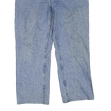 JCC Womens Blue Regular Fit Straight Denim Medium Wash Jeans W34 L27 Comfortable
