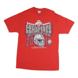 GENUINE BRAND Mens Red Rose Bowl Champions 2010 Graphic T-Shirt L Short Sleeve