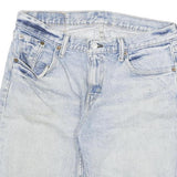 LEVI'S Mens Denim Light Blue 511 Regular Fit Shorts L W30 Cotton Blend Casual