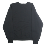 RUSSELL ATHLETIC Mens Black GCVC Volleyball Crew Neck L Cotton Sweatshirt