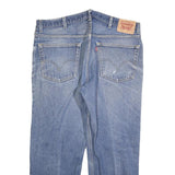 LEVI'S 505 Mens Jeans Blue Regular Straight Denim Medium W40 L27 Classic Zip