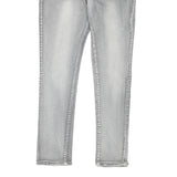 ONE Mens Jeans Grey Regular Skinny Denim Light W36 L30 Stylish Casual Wear