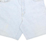 BUGLE BOY Mens Light Blue Denim Casual Shorts M W30 Classic Fit Cotton Blend