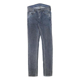 LEVI'S Mens Jeans Blue Slim Skinny Denim Rinse W28 L32 Classic Zip Fly