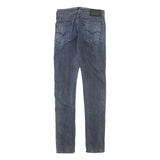 LEVI'S Mens Jeans Blue Slim Skinny Denim Rinse W28 L32 Classic Zip Fly