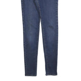 LEVI'S 711 Womens Slim Blue Denim Jeans W26 L30 Classic Cotton Blend Zip
