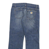 CARHARTT Womens Regular Fit Blue Denim Jeans W30 L27 Practical Casual Wear