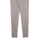 LEVI'S Womens Slim Beige Denim Slim Jeans W27 L29 Stylish Zip Fastening