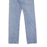 LEVI'S 501 Mens Jeans Blue Regular Straight Denim Light W29 L32 Classic Button