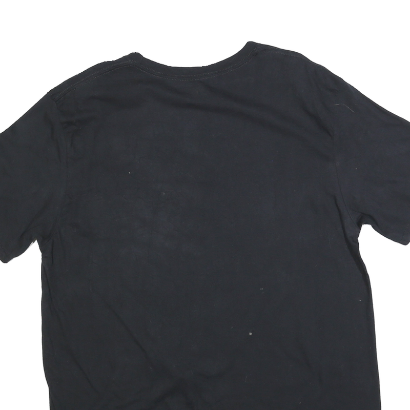 NBA Mens Black Purple Graphic T-Shirt L Short Sleeve Crew Neck Basketball