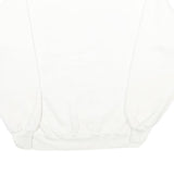 JERZEES Mens White I'm Proud To Be An American Crew Neck XL Printed Sweatshirt