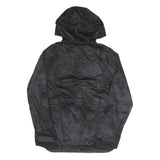 NEW BALANCE Womens Black Track Jacket XS Polyester Blend Woven Plain Zip Hooded