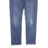 LEVI'S Mens Blue Regular Straight Denim Medium W36 L30 Zip Casual Jeans