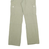 SEE SEE Womens Cotton Khaki Regular Cargo Trousers W28 L30 Utility Casual