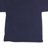 RUSSELL ATHLETIC Mens Navy Green Graphic T-Shirt L Short Sleeve Crew Neck Cotton