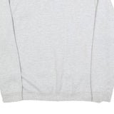 FILA Mens Grey Cotton Blend Crew Neck Sweatshirt XL Logo Print Casual Top