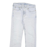 LEVI'S 514 Mens Jeans Light Blue Slim Straight Denim W31 L32 Classic Cotton