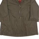 NIXMAR BY LANCETTI Womens Green Jacket L Polyester Blend Plain Button Closure