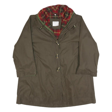 NIXMAR BY LANCETTI Womens Green Jacket L Polyester Blend Plain Button Closure