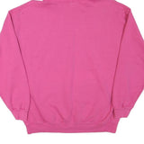 GILDAN Womens Pink Florida United States Pullover Hoodie L Casual Sweatshirt