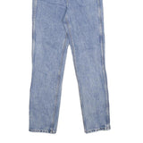 WRANGLER Womens Classic Blue Denim Medium Zip Jeans W24 L26 Comfortable Casual