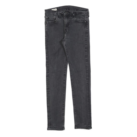 LEVI'S 510 BIG E Mens Jeans Black Slim Skinny Denim Medium W30 L32 Stretch