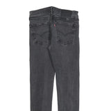 LEVI'S 510 BIG E Mens Jeans Black Slim Skinny Denim Medium W30 L32 Stretch