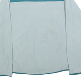 THE NORTH FACE Womens Blue & Light Blue Plain Pullover Crew Neck Jumper M