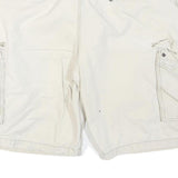 CARHARTT Mens Shorts Beige Cargo Relaxed Fit L W38 Durable Cotton Blend