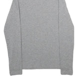 H&M Womens Grey Plain Turtleneck Basic Knit Jumper S Lightweight Soft Comfort