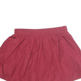 RED VALENTINO Womens Red Swing Mini Polyester Skirt M Lightweight Gathered Waist
