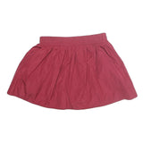 RED VALENTINO Womens Red Swing Mini Polyester Skirt M Lightweight Gathered Waist