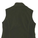 BARBOUR Womens Green L Jacket Polyester Blend Plain Zip Sleeveless Casual