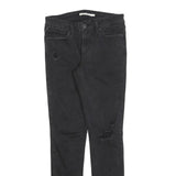 LEVI'S 711 Womens Black Slim Skinny Denim Medium W27 L30 Slim Fit Stretch Jeans
