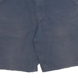 CARHARTT Mens Shorts Blue Workwear Cargo Cotton Blend 3XL W38 Durable
