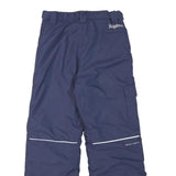 COLUMBIA Lined Womens Navy Relaxed Straight Trousers W25 L25 Outdoor Winter