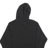 PUMA Womens Black Hoodie XS Cotton Blend Pullover Logo Print