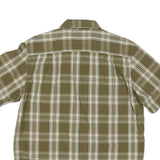 CARHARTT Mens Green & Cream Check Shirt M Casual Cotton Blend Button Front