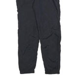 ADIDAS Mens Joggers Black M W32 L30 Polyester Blend Regular Fit Tapered Leg