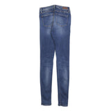 TOMMY HILFIGER Womens Slim Blue Denim Jeans Cotton Blend Zip W26 L34 Stylish