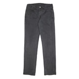 LEVI'S 514 Mens Jeans Black Slim Straight Denim Medium W32 L34 Classic Style