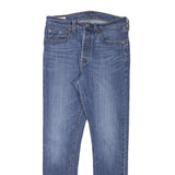 LEVI'S 501S Womens Jeans Blue Slim Skinny Denim Medium W27 L26 Button Closure
