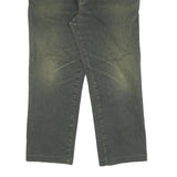 TRUSSARDI Mens Jeans Green Regular Straight Denim Medium W40 L27 Classic Fit