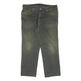 TRUSSARDI Mens Jeans Green Regular Straight Denim Medium W40 L27 Classic Fit