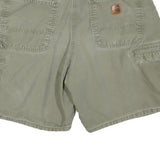 CARHARTT Mens Shorts Beige Casual Cotton Blend M W32 Durable Workwear