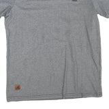 KANGOL Mens Grey S Short Sleeve Crew Neck Cotton Blend Graphic T-Shirt